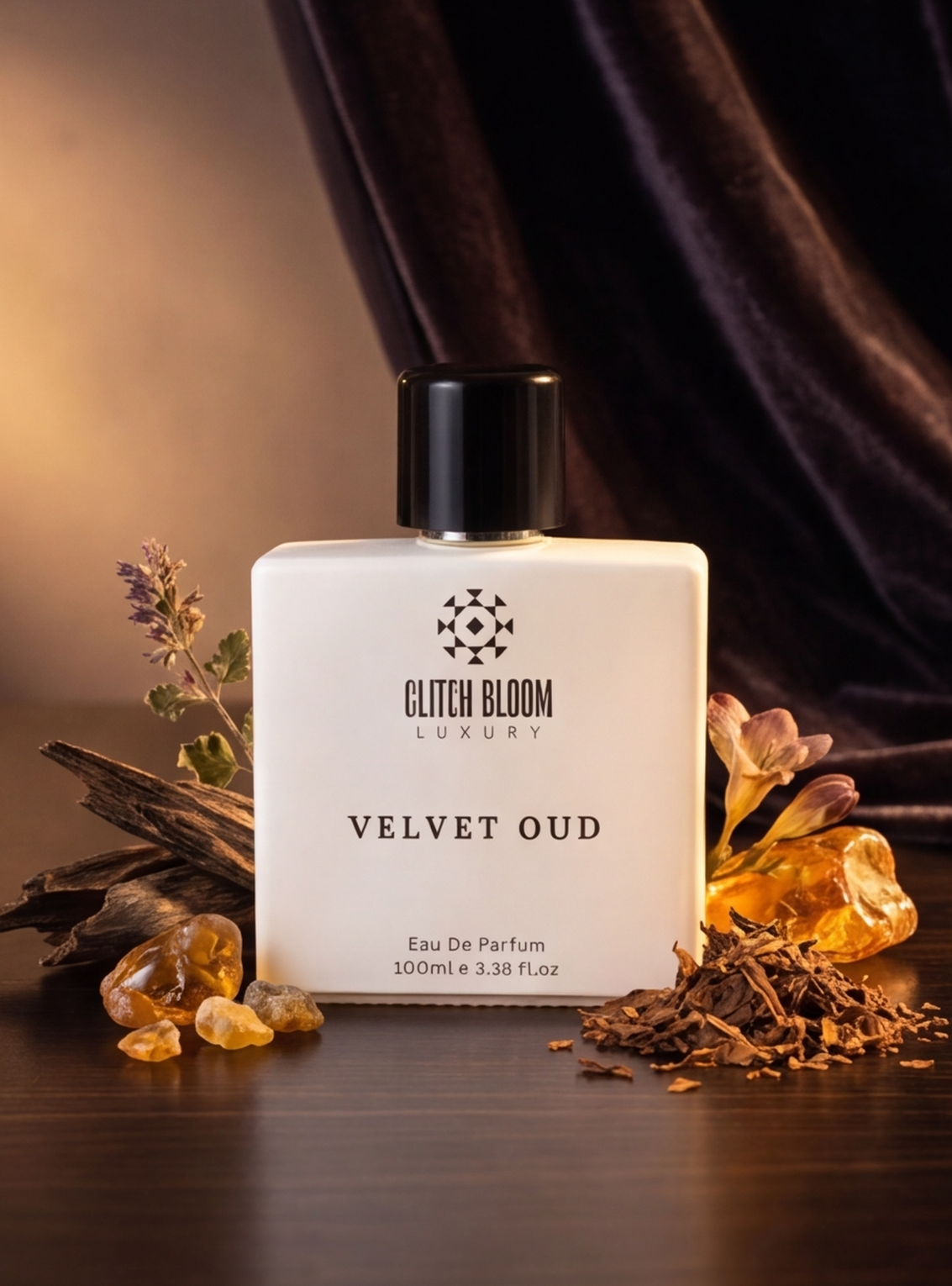 Velvet Oud - Glitch Bloom Luxury | Eau De Parfum 100ml