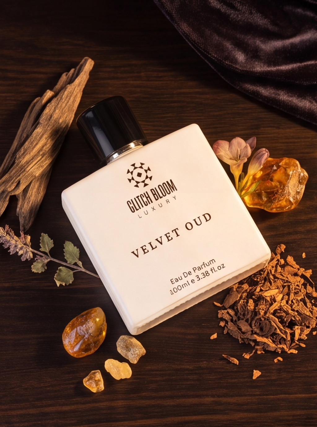 Velvet Oud - Glitch Bloom Luxury | Eau De Parfum 100ml