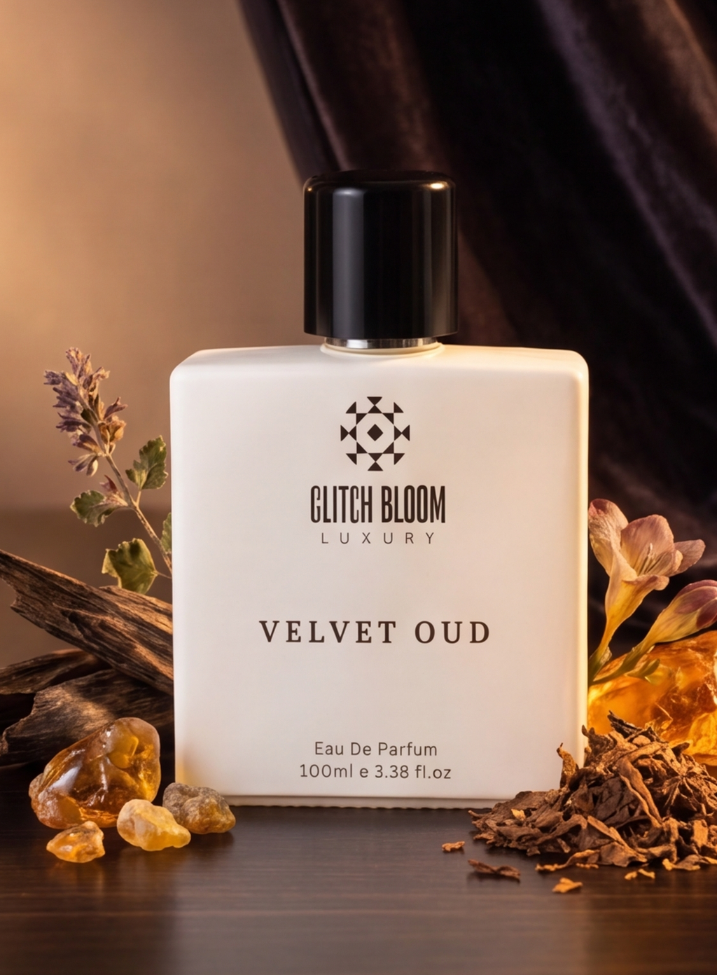 Velvet Oud - Glitch Bloom Luxury | Eau De Parfum 100ml