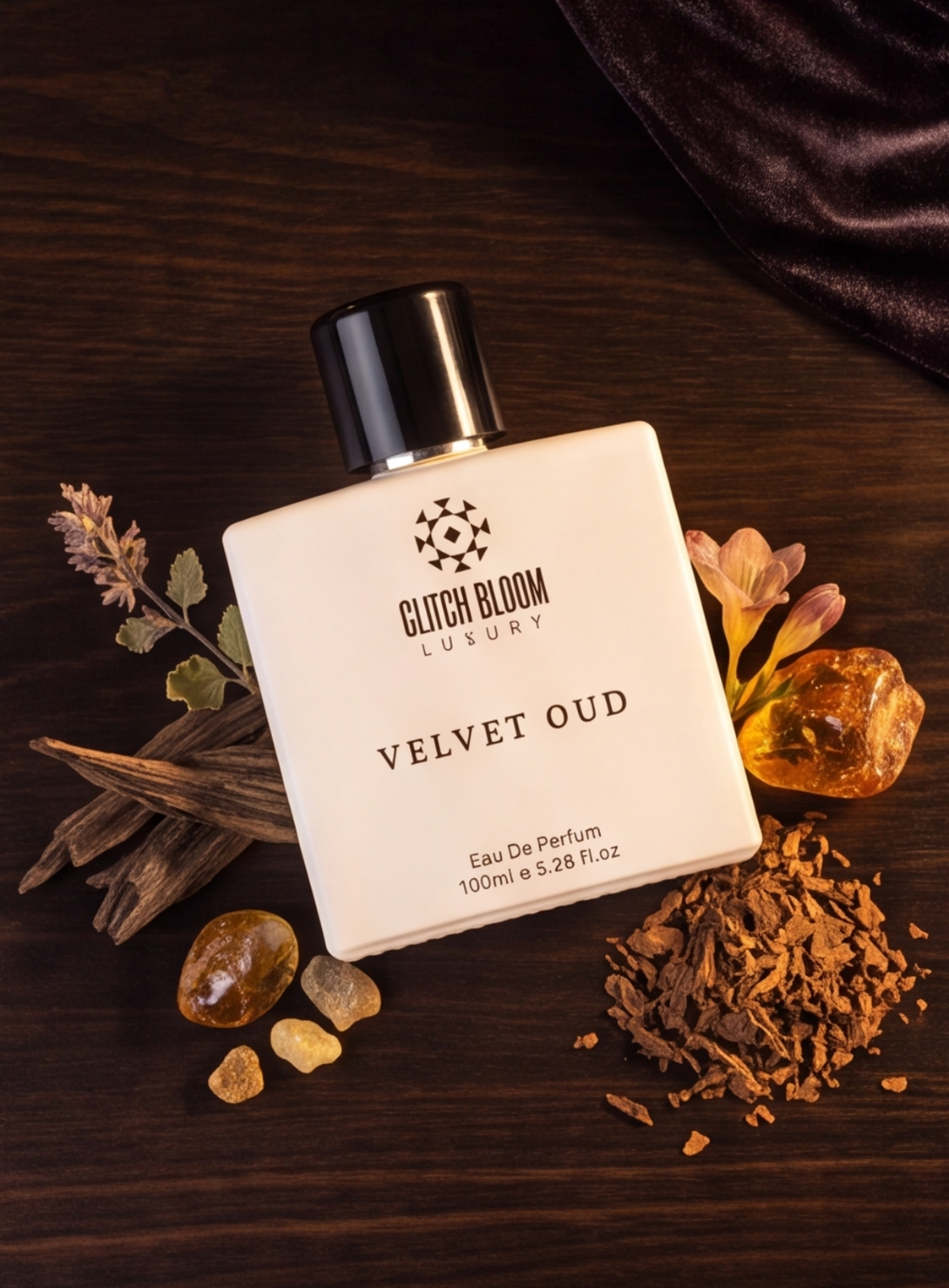 Velvet Oud - Glitch Bloom Luxury | Eau De Parfum 100ml