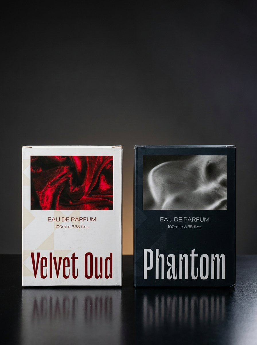 Phantom & Velvet Oud Duo Gift Set - Glitch Bloom | Eau De Parfum 100ml Each