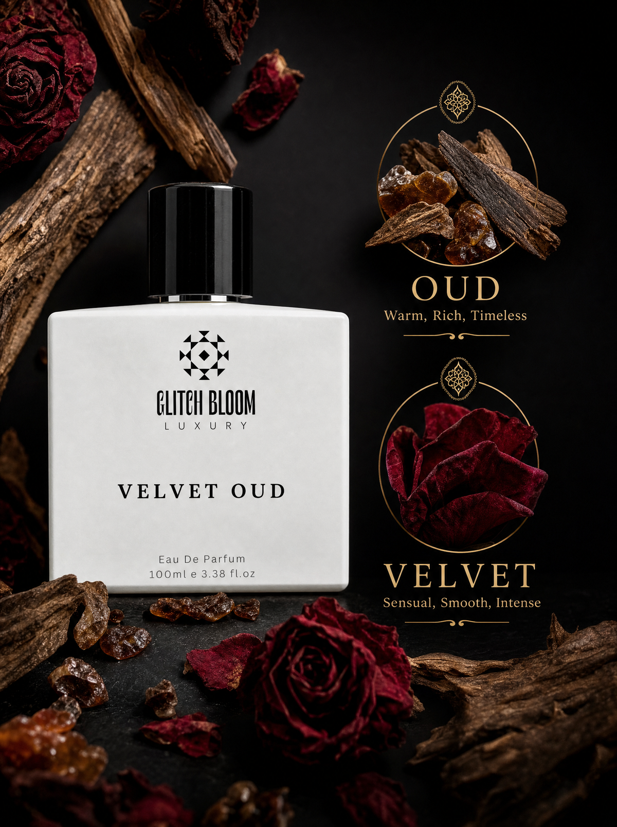 Velvet Oud - Glitch Bloom | Eau De Parfum 100ml